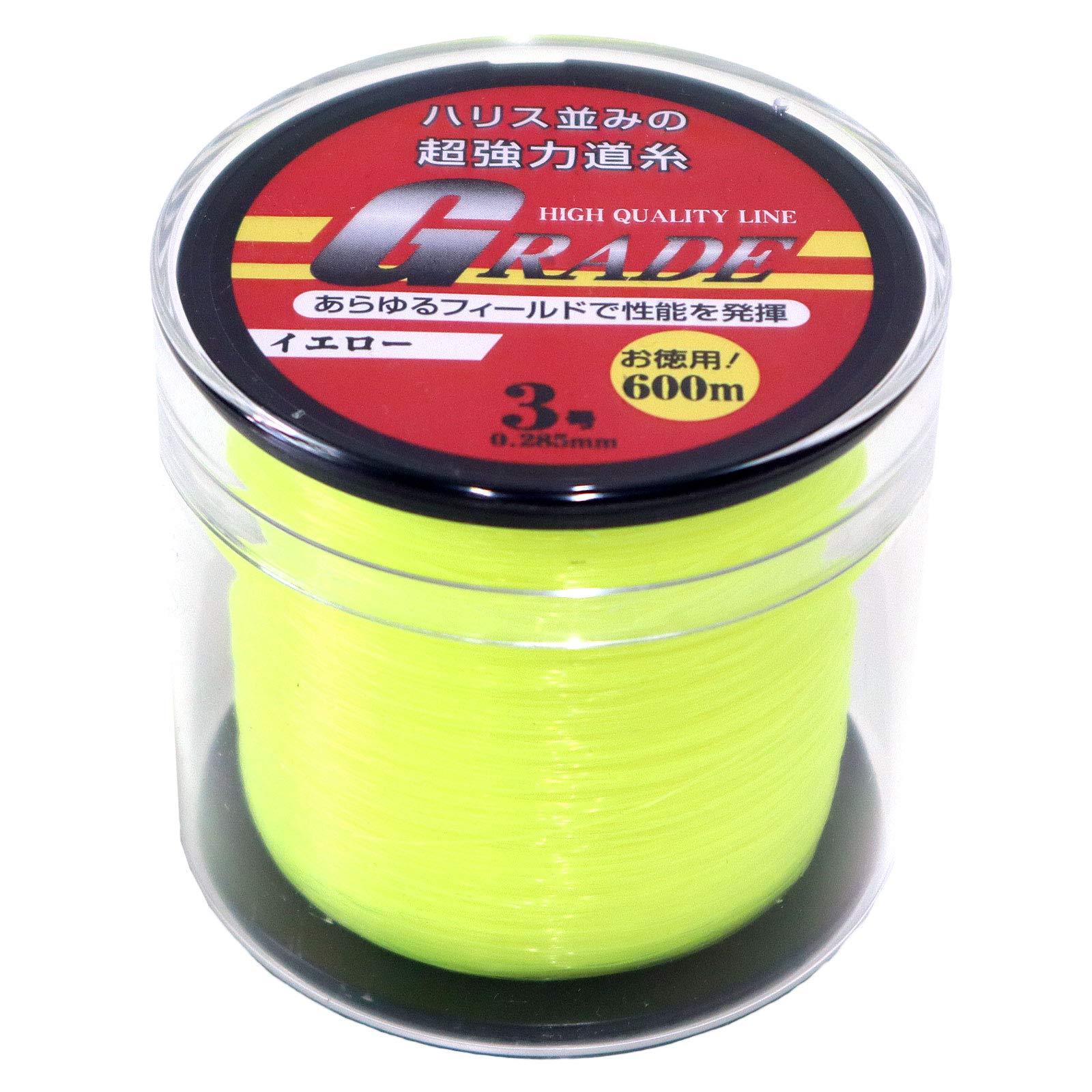 Amazon.co.jp: ナイロンライン GRADE 3号 0.285mm 600m巻 超強力道糸